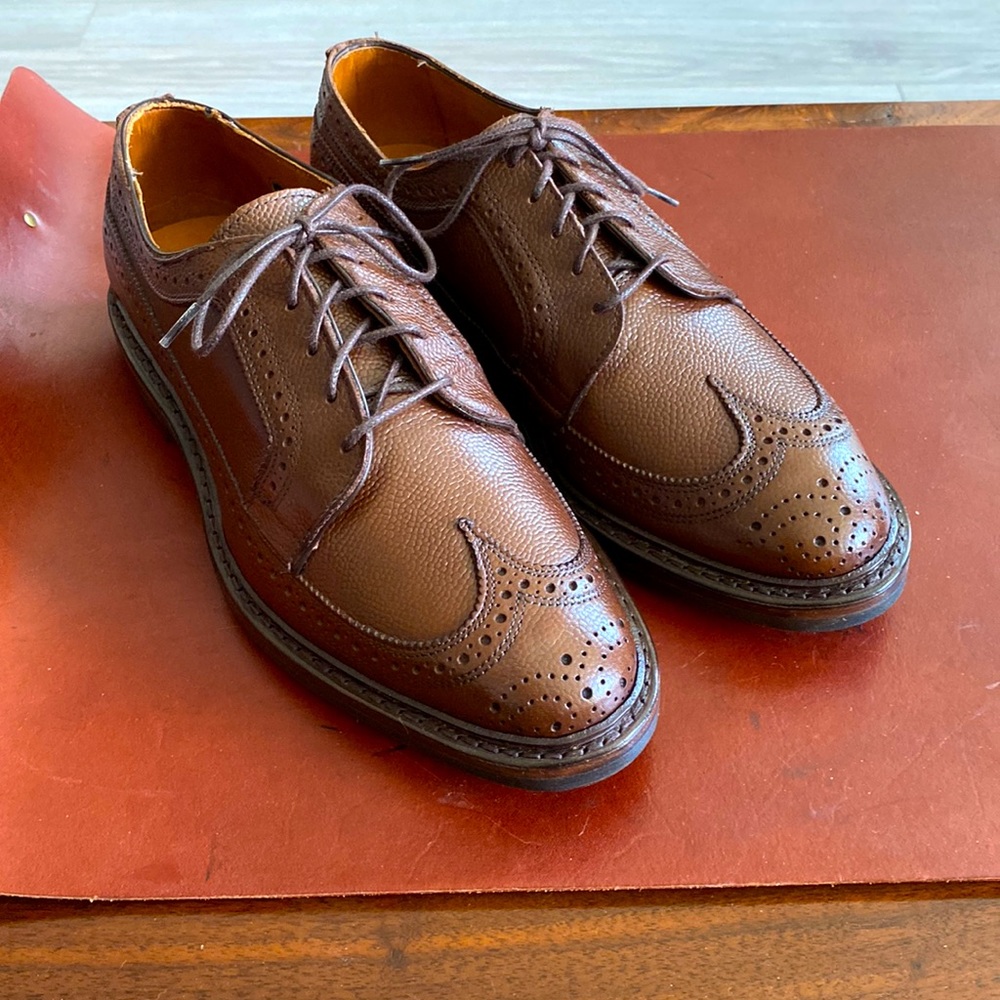 Allen Edmonds Brown Grain MacNeil Factory 2nd - Size 7E NWOB